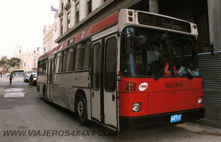 Autobuses de Barcelona en La Habana